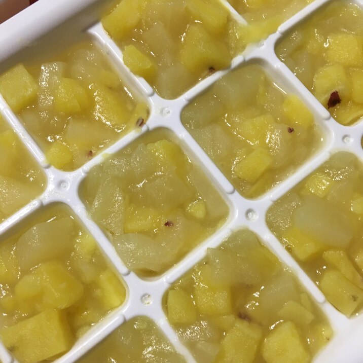 離乳食後期 りんごとさつまいも煮 レシピ 作り方 By Aki4531 楽天レシピ 離乳食後期 りんごとさつまいも煮 レシピ 作り方 By Aki4531 楽天レシピ